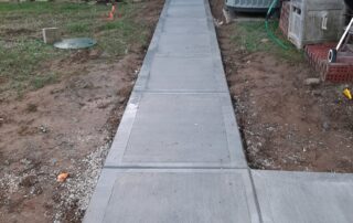 Concrete Walkway